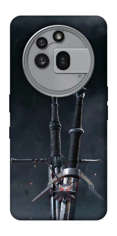 Чохол на Nothing Phone (3a) Pro Мечі Ведьмака фото 1 з 1