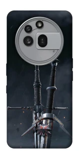 Чехол на Nothing Phone (3a) Pro Мечи Ведьмака фото 1 Чехол на Nothing Phone (3a) Pro Мечи Ведьмака фото 1 из 1
