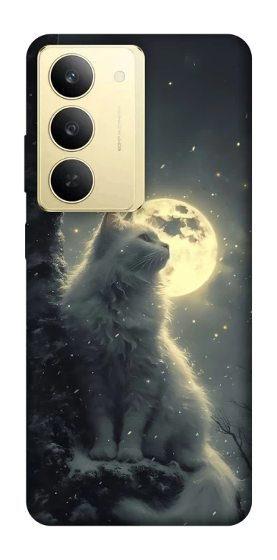 Чохол на Realme 14x Кіт під місяцем фото 1 з 1