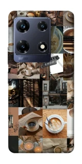 Чохол на Infinix Note 30 Pro Coffee collage ver.3 фото 1 з 1