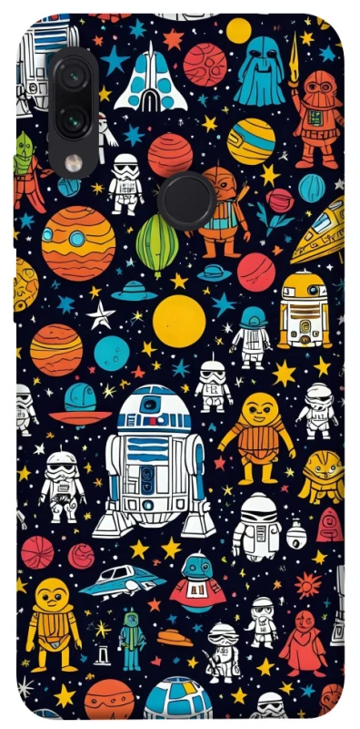 Чехол на Xiaomi Redmi Note 7 / Note 7 Pro / Note 7s Star Wars background ver.2 фото 1 из 1