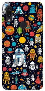 Чехол на Xiaomi Redmi Note 7 / Note 7 Pro / Note 7s Star Wars background ver.2 фото 1 из 1