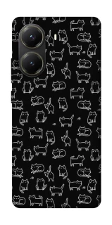 Чехол на Xiaomi Poco X6 Pro Black Cats фото 1 Чехол на Xiaomi Poco X6 Pro Black Cats фото 1 из 1