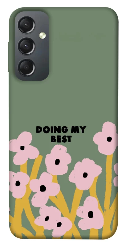 Чехол на Samsung Galaxy A24 4G Doing my best фото 1 из 1