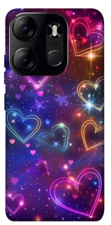 Чохол на Tecno Spark Go 2023 Drawn hearts фото 1 з 1
