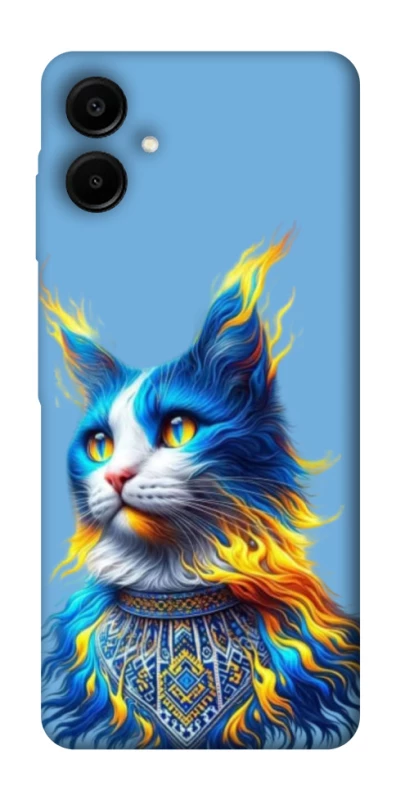 Чохол на Samsung Galaxy A07 Кіт патріот фото 1 з 1