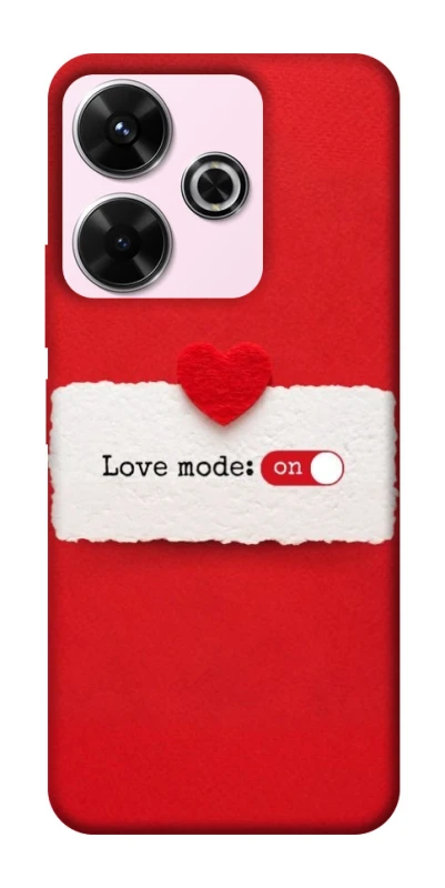 Чохол на Xiaomi Redmi 13 4G Love Mode ON фото 1 з 1