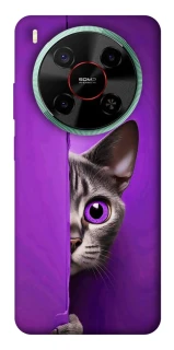 Чехол на ZTE Nubia V70 Max Кот-подглядыватель фото 1 Чехол на ZTE Nubia V70 Max Кот-подглядыватель фото 1 из 1