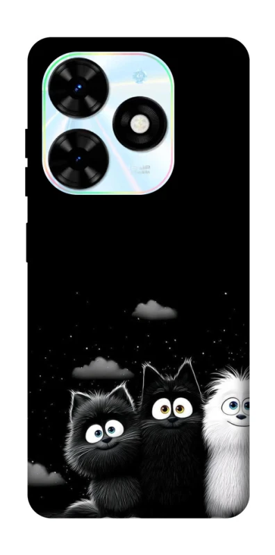 Чехол на TECNO Spark Go 2024 Three Cats фото 1 из 1