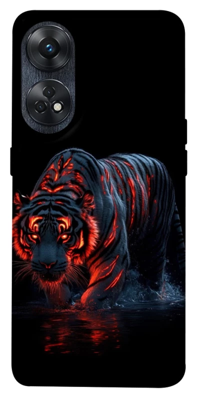 Чохол на Oppo Reno 8T 4G fire tiger фото 1 з 1