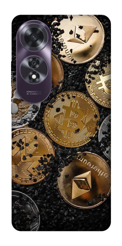 Чехол на Oppo A60 Many coins v2 фото 1 из 1