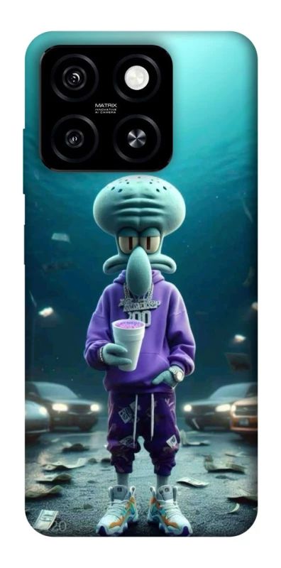 Чохол на ZTE Blade A55 4G Сквідвард фото 1 з 1