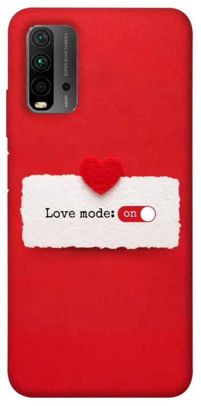 Чехол на Xiaomi Redmi 9T Love Mode ON фото 1 из 1