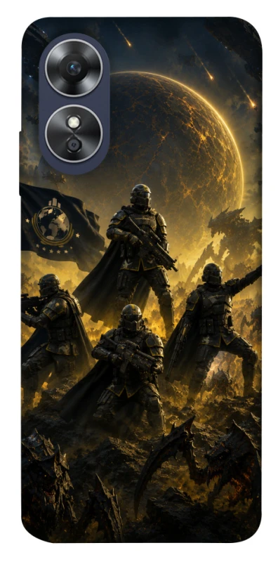 Чохол на Oppo A17 HELLDIVERS ver.2 фото 1 з 1