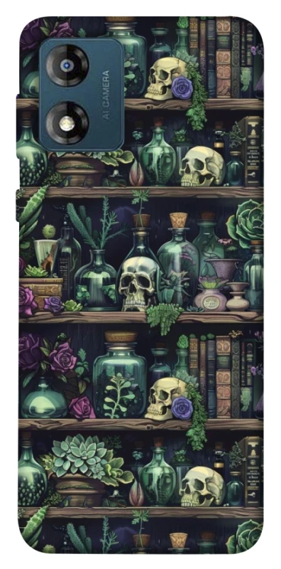 Чохол на Motorola Moto E13 Bookshelf ver.1 фото 1 з 1