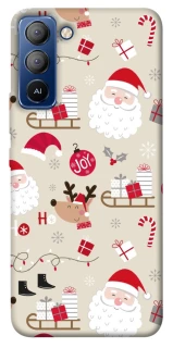 Чехол на TECNO Pop 5 LTE Новогодний v1 фото 1 из 1