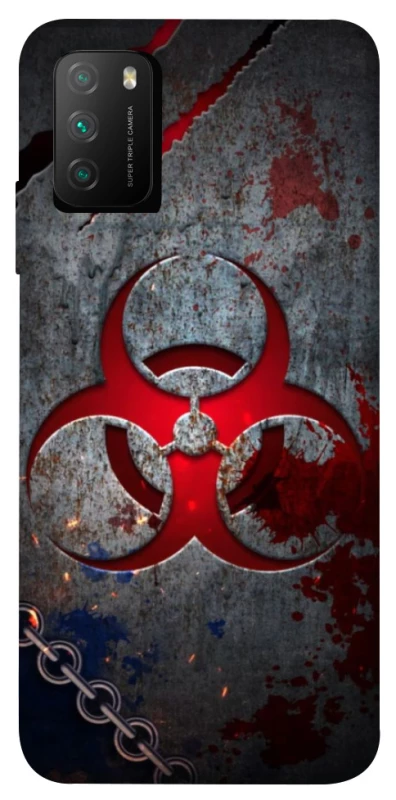 Чехол на Xiaomi Poco M3 Радиация v3 фото 1 из 1