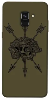Чехол на Samsung A530 Galaxy A8 (2018) Mil skull фото 1 из 1