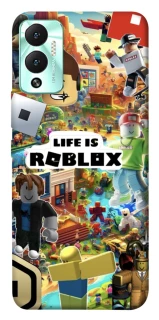 Чехол на Infinix Hot 12 Play Life is Roblox фото 1 из 1