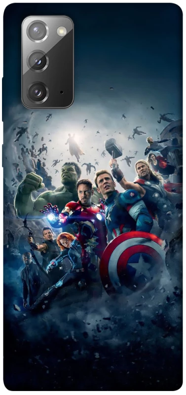 Чехол на Samsung Galaxy Note 20 Marvel heroes фото 1 из 1