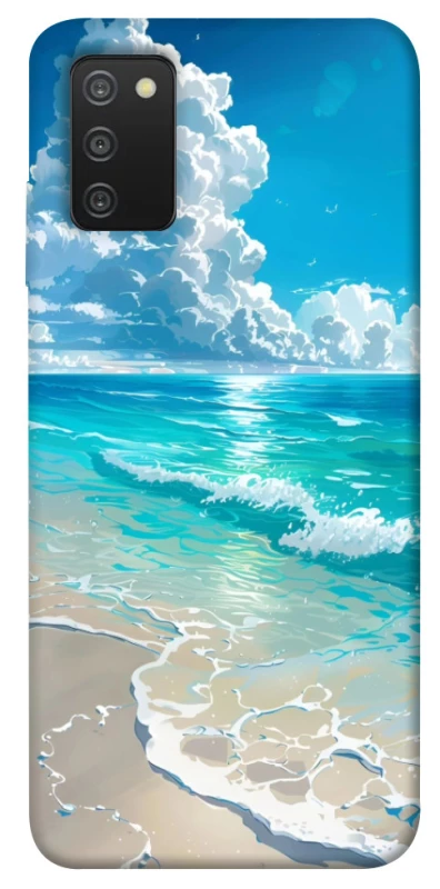 Чохол на Samsung Galaxy A03s Azure sea фото 1 з 1