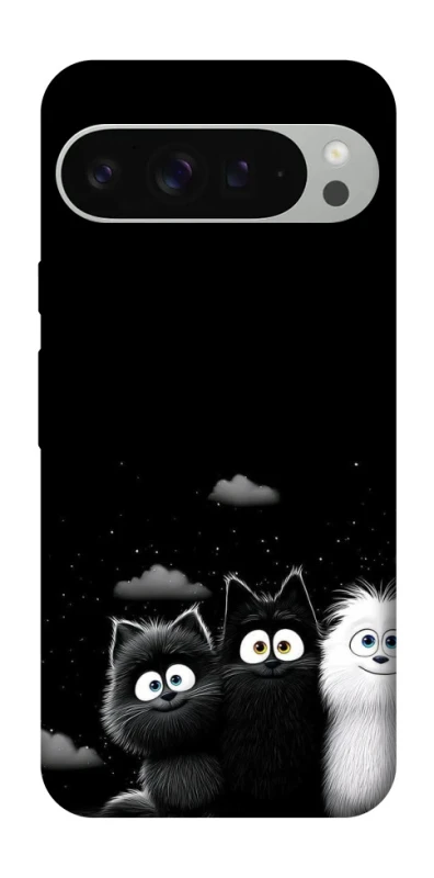 Чехол на Google Pixel 9 Pro XL Three Cats фото 1 из 1