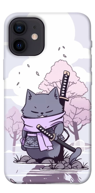 Чехол на Apple iPhone 12 mini (5.4") Samurai cat фото 1 из 1