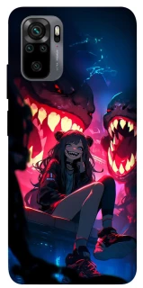 Чехол на Xiaomi Redmi Note 10 / Note 10s Anime girl фото 1 из 1