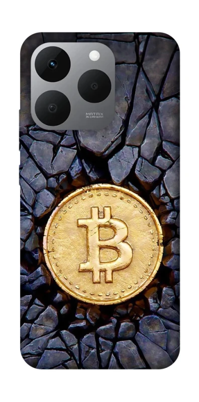 Чохол на Realme 15T Bitcoin cracks фото 1 з 1