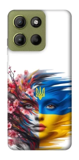 Чохол на Motorola Moto G15 4G Flowering Ukraine фото 1 з 1