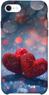 Чехол на Apple iPhone SE (2020) Red hearts фото 1 из 1