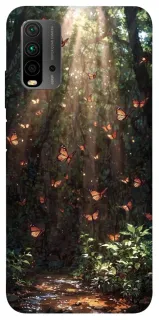 Чехол на Xiaomi Redmi 9T butterfly фото 1 из 1