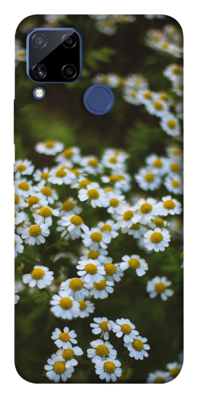Чехол на Realme C15 Ромашки v13 фото 1 из 1