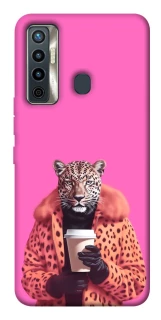 Чохол на TECNO Camon 17 Леопард з кавою фото 1 з 1