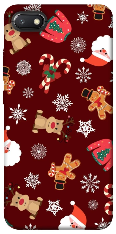 Чехол на Xiaomi Redmi 6A Новогодний v6 фото 1 из 1