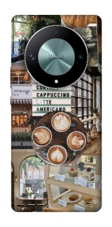 Чохол на Huawei Magic6 Lite Coffee collage ver.5 фото 1 з 1