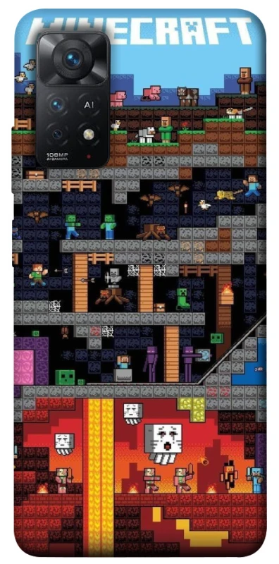 Чохол на Xiaomi Redmi Note 12 Pro 4G Minecraft фото 1 з 1