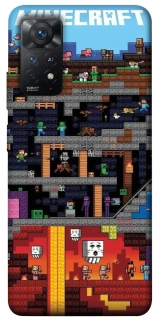 Чохол на Xiaomi Redmi Note 12 Pro 4G Minecraft фото 1 з 1