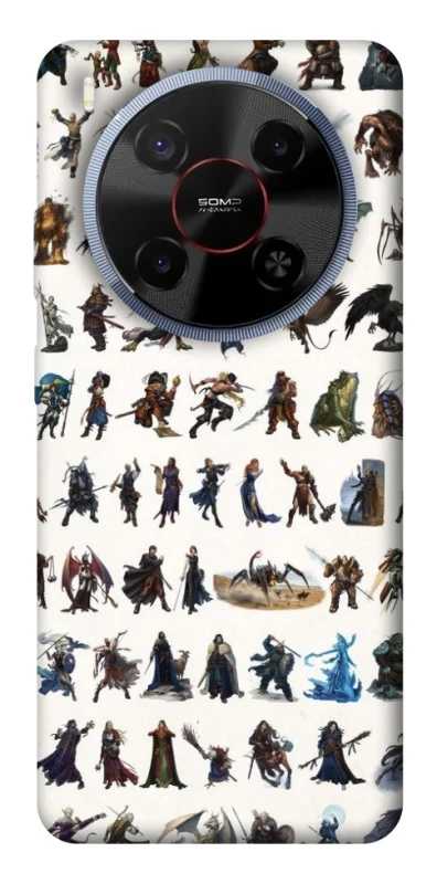 Чохол на ZTE Blade V70 Max Character Selection фото 1 з 1