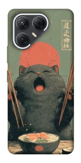 Чехол на TECNO Pova 7 Hungry Cat фото 1 из 1