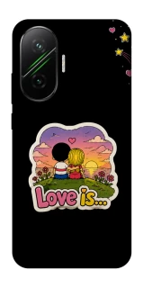 Чехол на Xiaomi Poco F7 Love is ver.5 фото 1 из 1