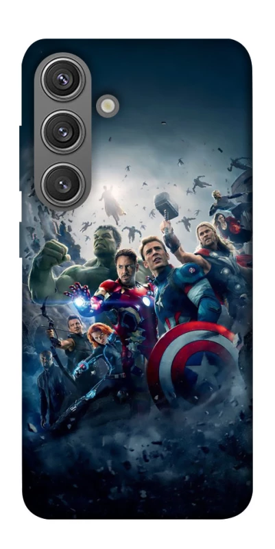 Чохол на Samsung Galaxy S24 Marvel heroes фото 1 з 1