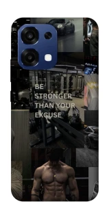 Чехол на Oppo A6 Pro 4G/5G Be stronger фото 1 из 2