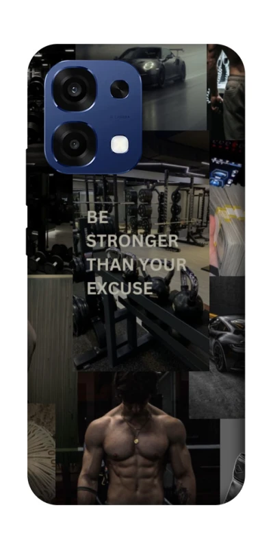 Чехол на Oppo A6 Pro 4G/5G Be stronger фото 2 из 2
