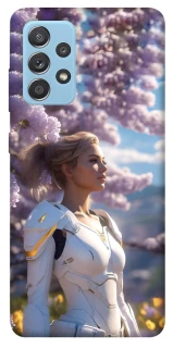 Чохол на Samsung Galaxy A52 4G / A52 5G Cyber space girl ver.1 фото 1 з 1