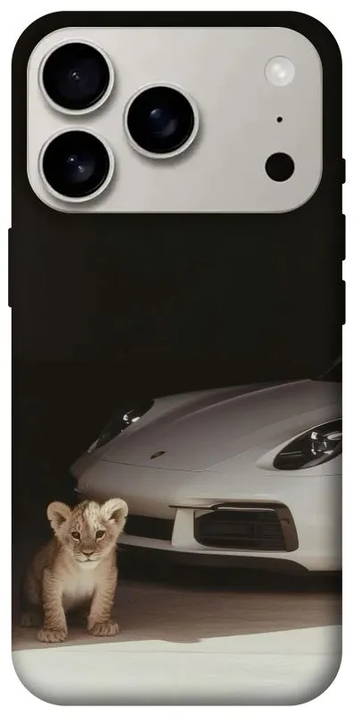 Чехол на Apple iPhone 18 Pro Porsche white фото 2 из 2