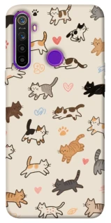 Чохол на Realme 5 Cat style ver.2 фото 1 з 1