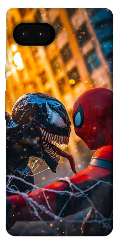 Чехол на Google Pixel 7a Venom vs Spiderman фото 1 из 1