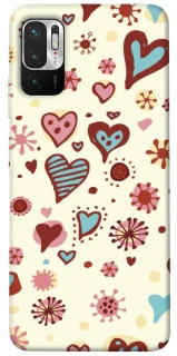 Чохол на Xiaomi Poco M3 Pro 4G / 5G Pretty hearts фото 1 з 1