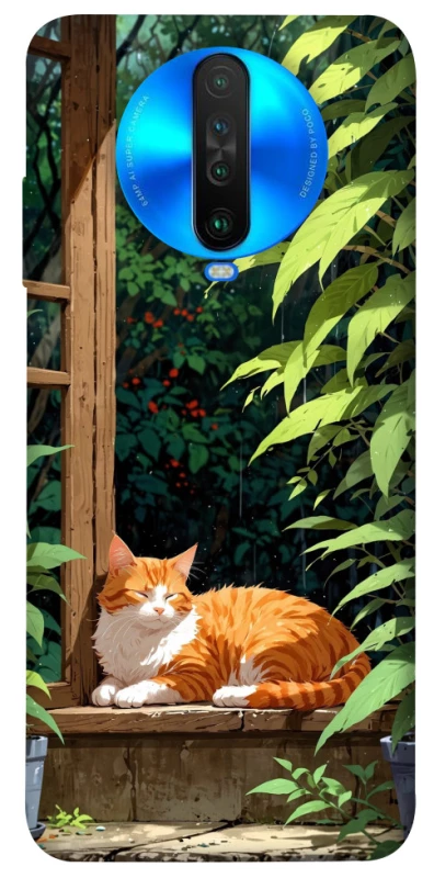 Чехол на Xiaomi Poco X2 red cat фото 1 из 1